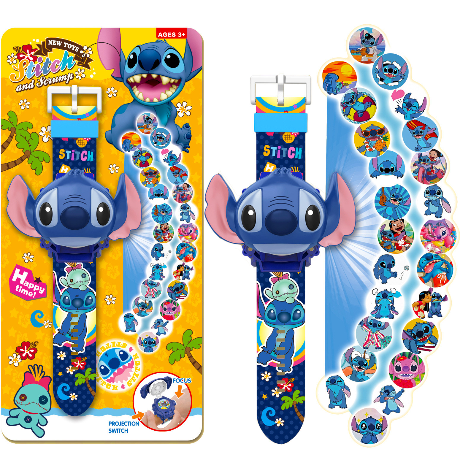 Children's cartoon digital watch