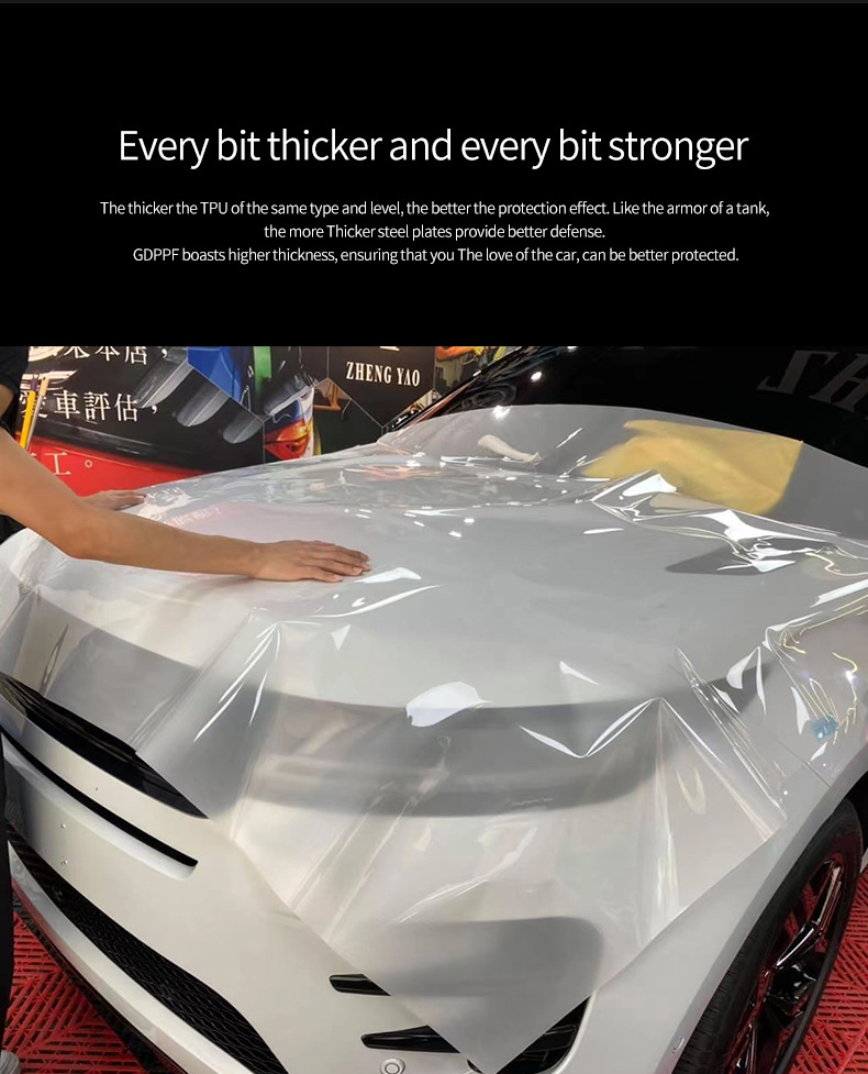 BASF TPU invisible car wrap, full vehicle film, car paint protection film, scratch-resistant protective film, factory wholesale