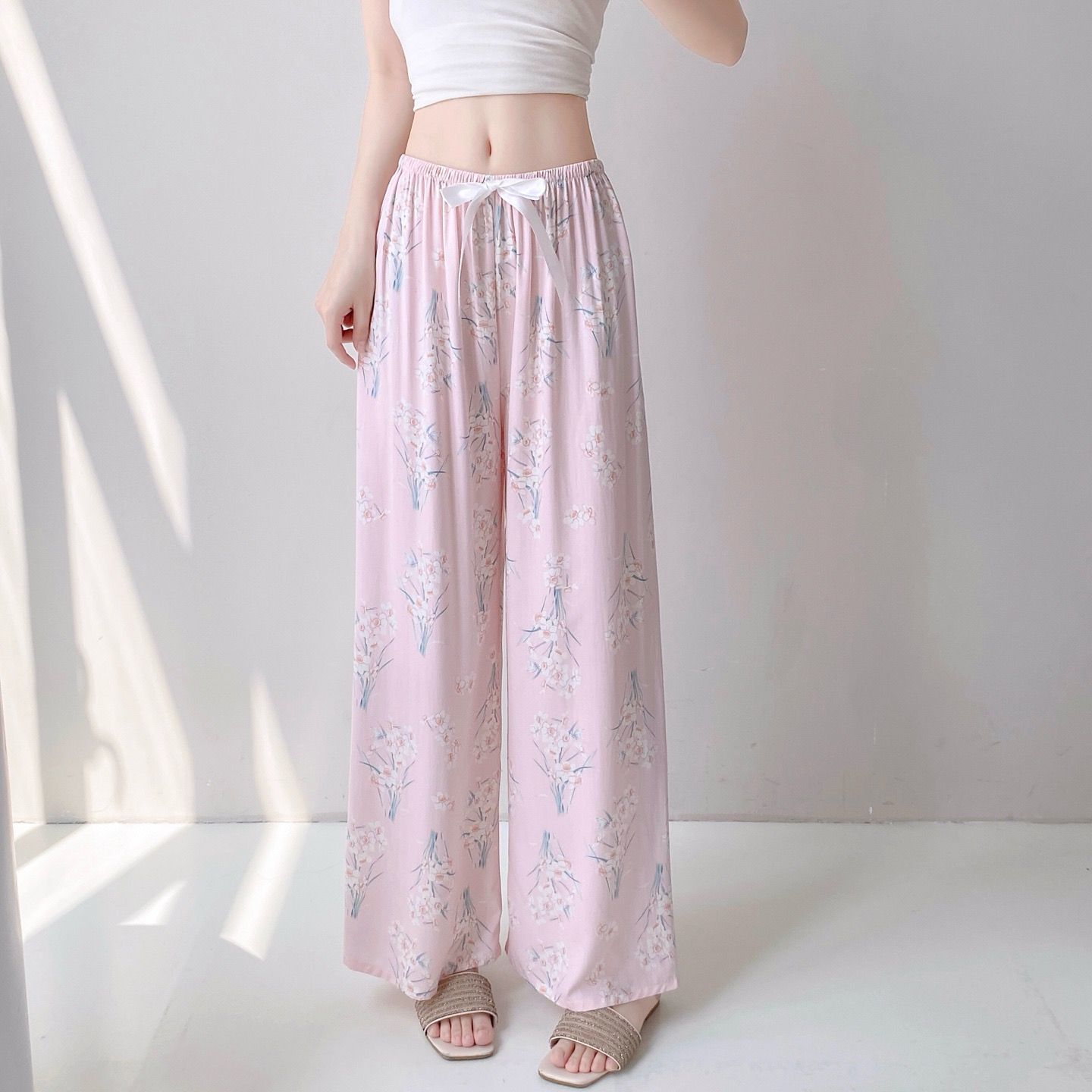 핑크 클러스터 손 꽃