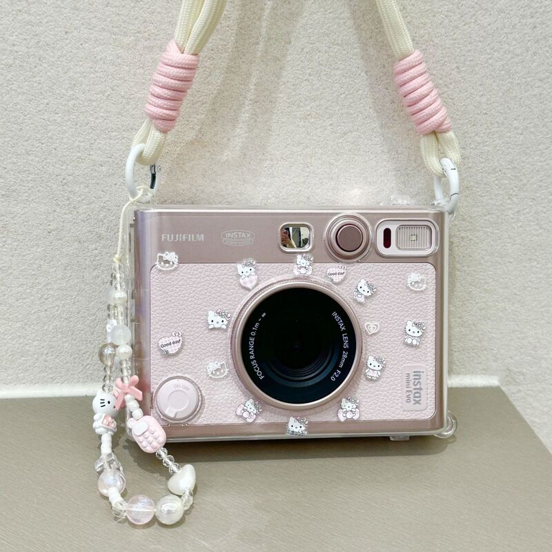 Suitable for Fuji Minievo Instant Camera Evo Protective Accessories, Crystal Cute Protective Case, Transparent Suitable for Fuji Minievo Instant Camera Evo Protective Accessories, Crystal Cute Protective Case, Transparent