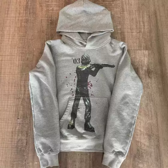 European and American Wholesale Cross-border Hoodie Printed Pattern Long Sleeve Pullover Hooded Sweatshirt Vintage Coat Streetwear Y2K