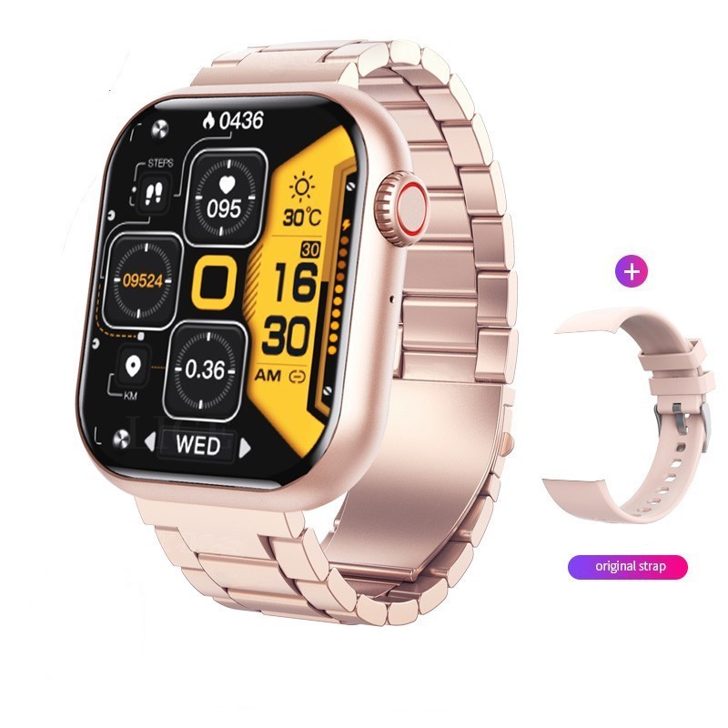 F57 smartwatch med bluetooth samtal och hälsomonitor_voghion.com