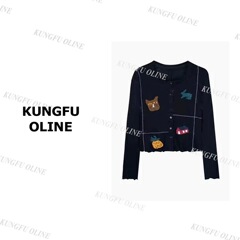小众设计感显瘦针织衫今年流行的女装新款上衣巨好看正肩小衫