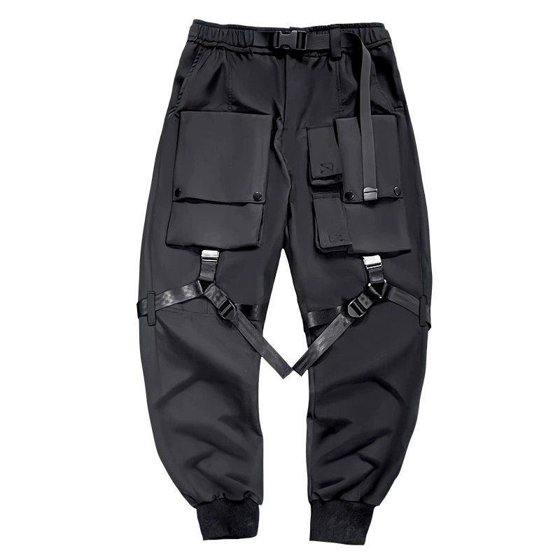 Осенний стиль брюки-тренды, oversize, свободный крой, для подростков