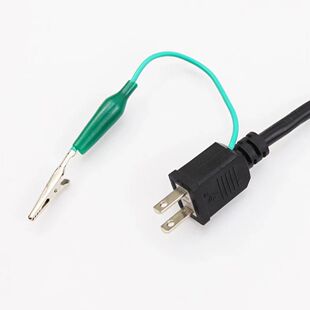 Factory three-core PSE certification Japanese power cord three-pole two-plug hairtail clip plug Japanese standard power cord