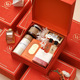 Orange Light Luxury Velvet Box A