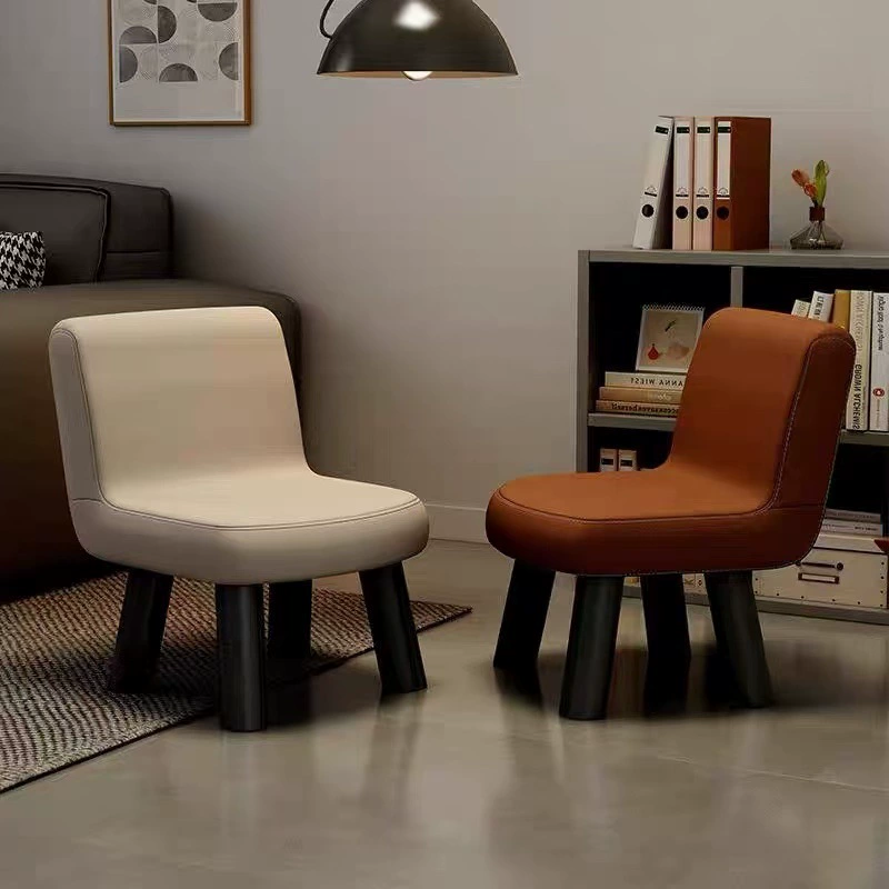 Табурет для домашнего использования, низкий табурет для детей, маленькое кресло со спинкой, диван для гостиной, журнальный столик, скамейка для переобувания, ультрамягкое кресло для дверного проема.