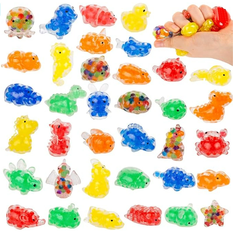 Трансграничные взрывы Капли воды Животное Pinch Le Детская декомпрессия Картофельные игрушки Вентиляционное отверстие Шарик Декомпрессия Фабрика артефактов