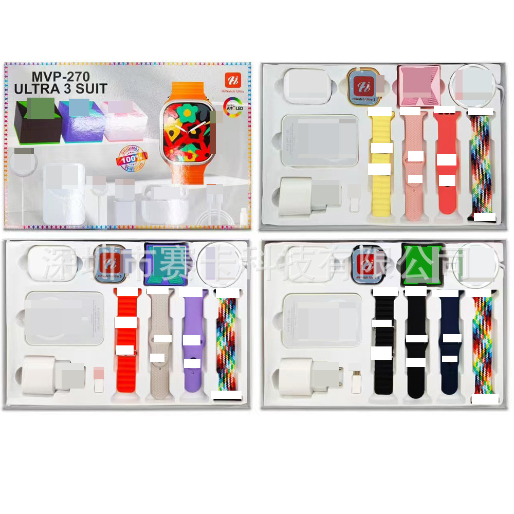 Mvp-270 Ultra3Suit Smart Watch Bluetooth Headset Speaker All-In-One Set Bluetooth Call Watch