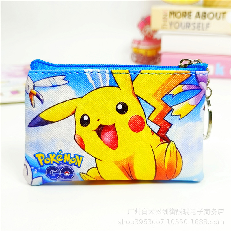 Bolso de la moneda de los niños de dibujos animados lindo niños y niñas monedero bolso de La Moneda bolso de la tarjeta de cremallera pequeña bolsa regalo del estudiante de la escuela primaria