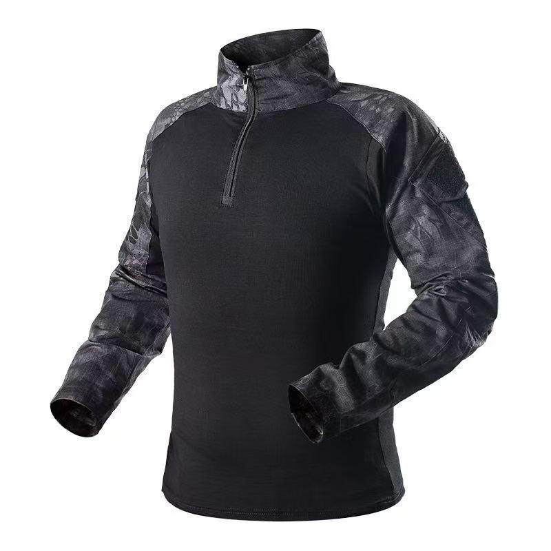 In-Stock G2 Frog Suit Men's Set Cross-Border Outdoor Cs Field Mesh Wear-Resistant Spring and Autumn Long-Sleeve Tactical Camouflage Training Uniform