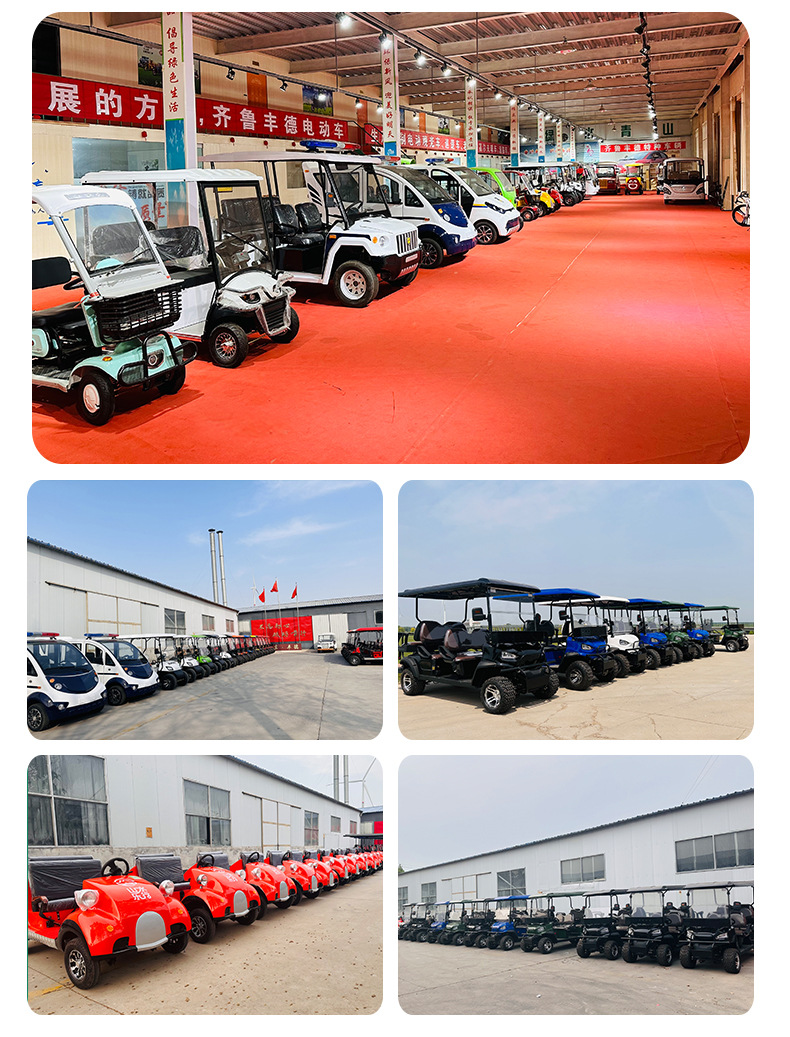 Electric fuel golf cart sightseeing bus 24/6/8 scenic park hotel sales office car ferry exit