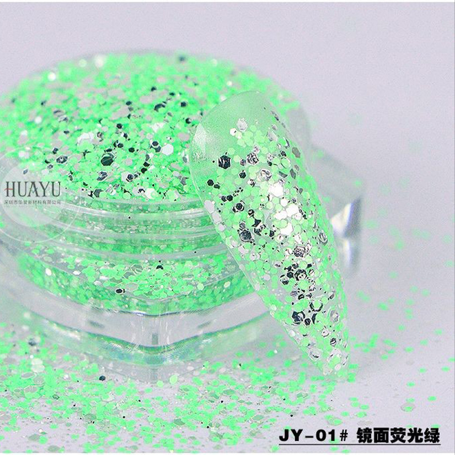 JY-01 # 거울 형광 녹색