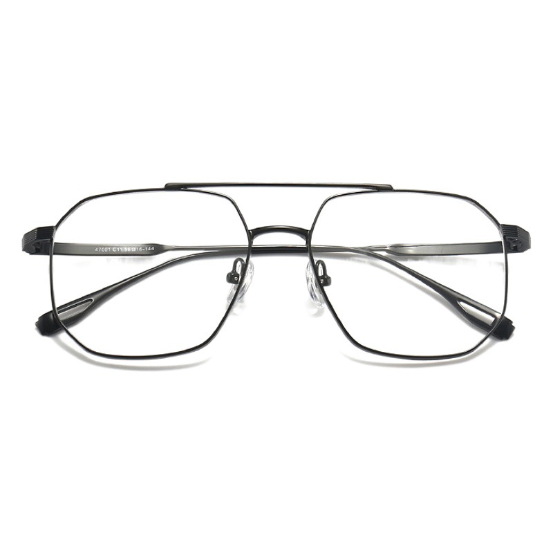 Monturas de gafas retro de diseño original de STUDIOMUKU, exquisitas y cómodas monturas cuadradas para hombre.