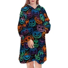 成人毛毯卫衣 亚马逊国际站独立站 工厂直销 支持定 制图案 跨境