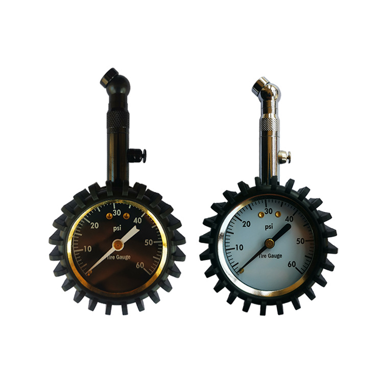 机械式指针金属汽车胎压表 测压表胎压计 测压计轮胎气压表汽压表