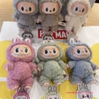 Pop Mart POPMART LABUBU Heartbeat Macaron Elastic Plush Blind Box