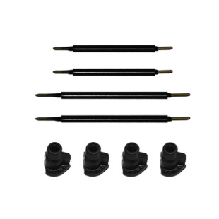 Car seat electric slide rail drive shaft flexible shaft guide sleeve rubber protective sleeve flocking flexible shaft cable steel wire shaft