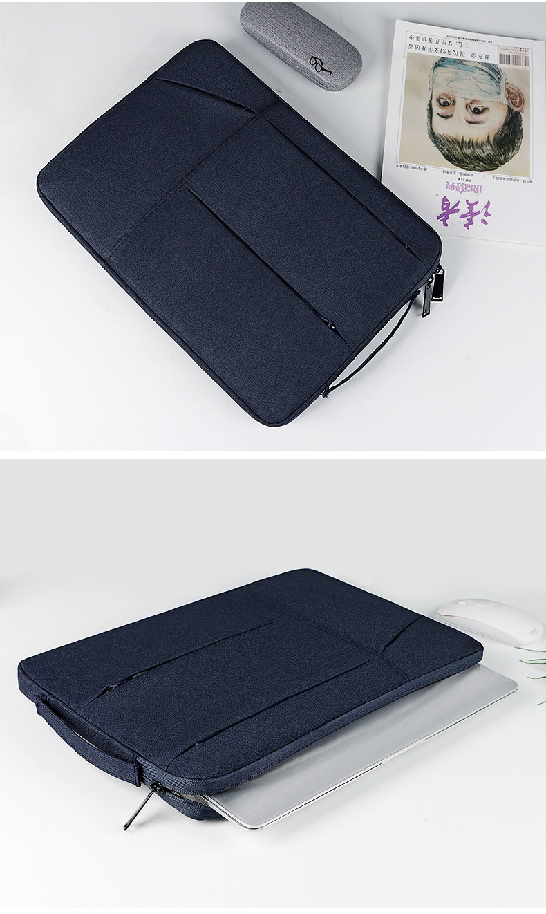 Wholesale portable notebook computer bag inner liner bag 1345.6-inch fashionable notebook with logo printing available undefined