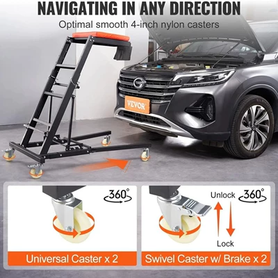 Mühərrik alətləri adjustable car repair stool