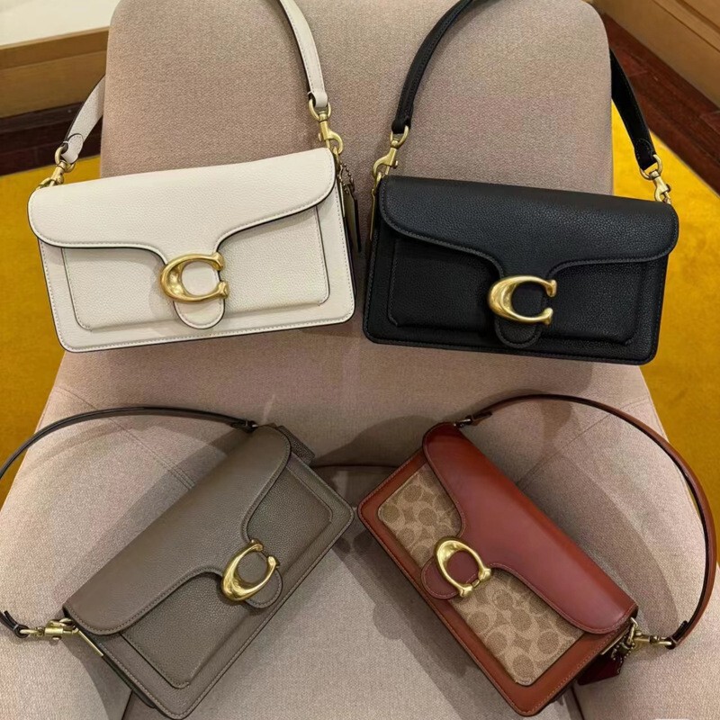 Coach C's New Tabby26 Lychee Pattern Dionysus Bag Classic Monogram Shoulder Crossbody Women's Bag Underarm Handbag Coach C's New Tabby26 Lychee Pattern Dionysus Bag Classic Monogram Shoulder Crossbody Women's Bag Underarm Handbag