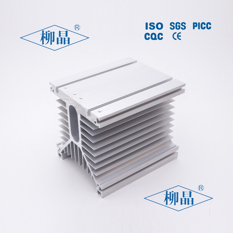 优质纯铝冷锻散热器125*135*110MM 电子元器件二极管模块