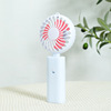 Folding small handheld table mute air fan, battery, custom made, Birthday gift