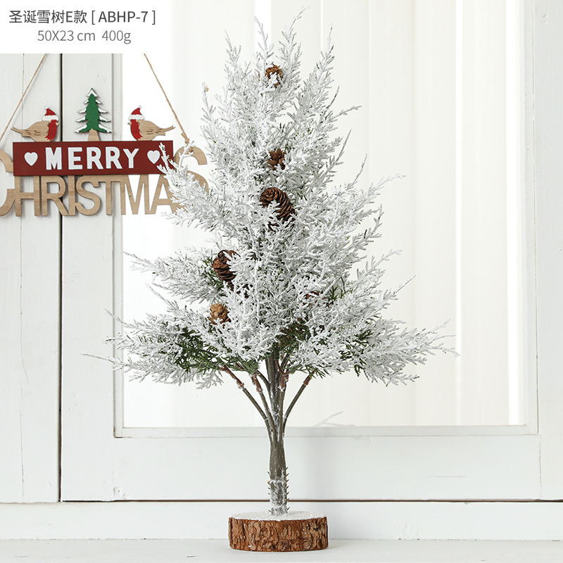 Árbol de nieve de Navidad estilo E