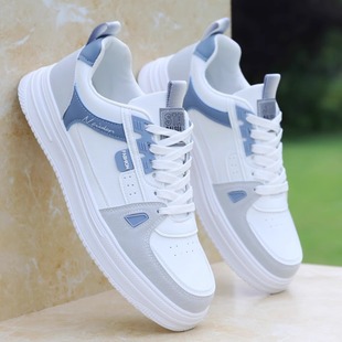 Sneakers Men's Waterproof sneaker 2024 Autumn Shoes Casual Shoes Low-top Flat White Shoes All-match White Men's Shoes
