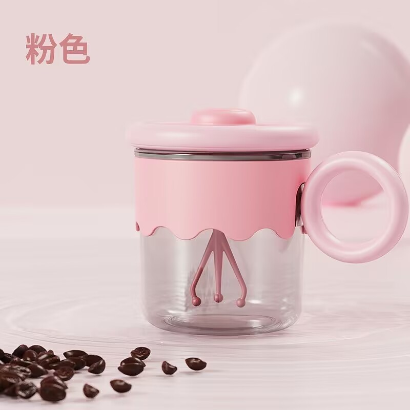 新型全自動電動ミキサーカップ粉ミルク豆乳コーヒー怠け者携帯充電タイプ電動ミキサーカップ|undefined
