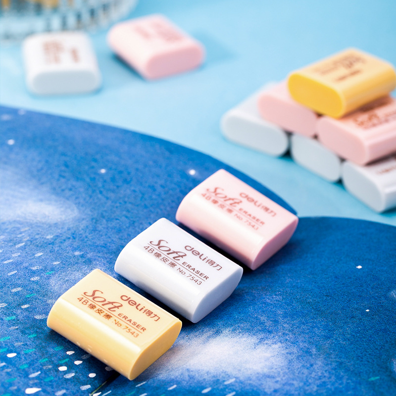 7543 borracha de boceto lápiz borracha fresca borracha de dibujo borracha limpia sin marcas borracha de dibujo de examen de estudiantes