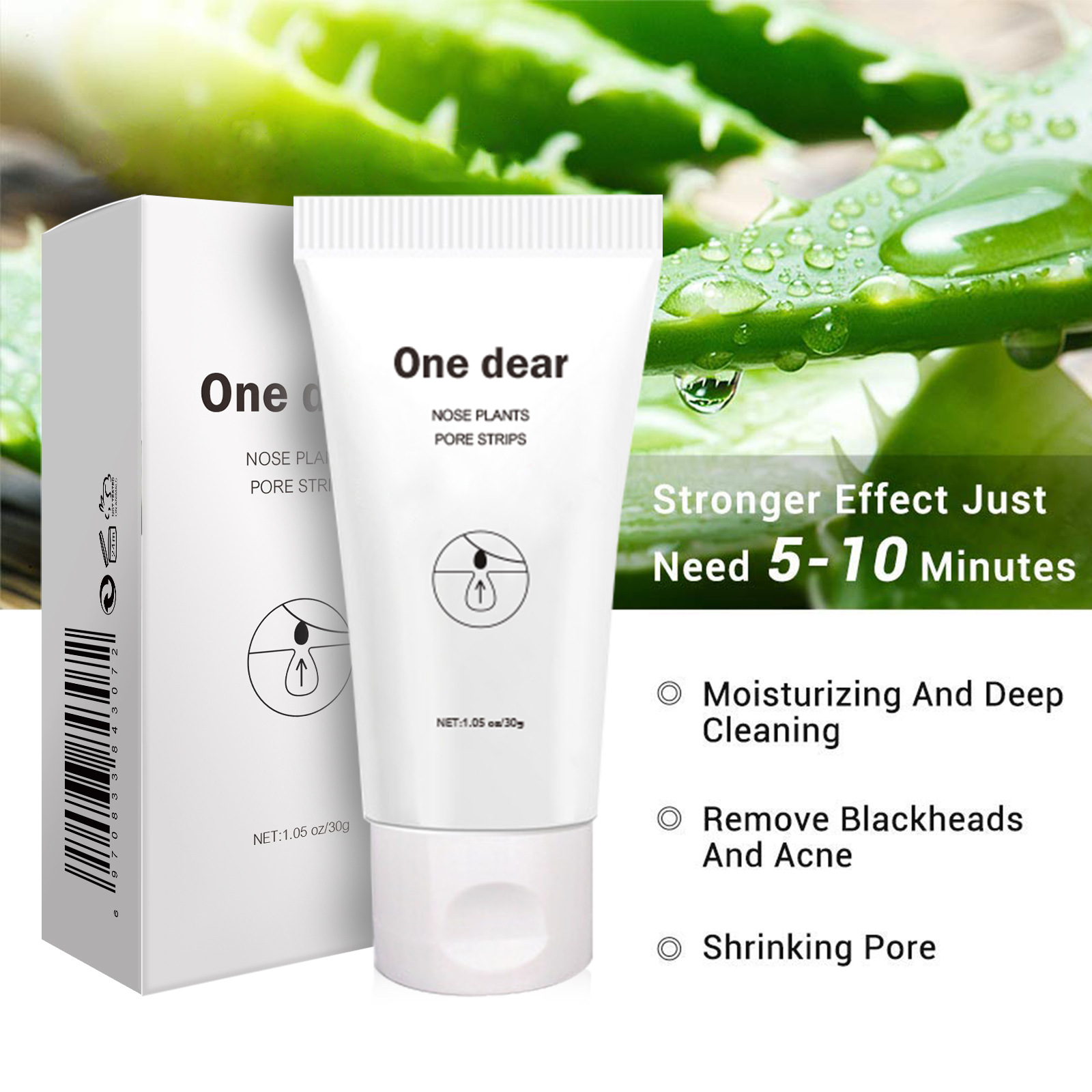 70g Weight Nose Mask Type Of Cosmetics Plastic Material Solid Color Pattern Casual Style Nose Mask Solid Color Personal Care Skin Care 15