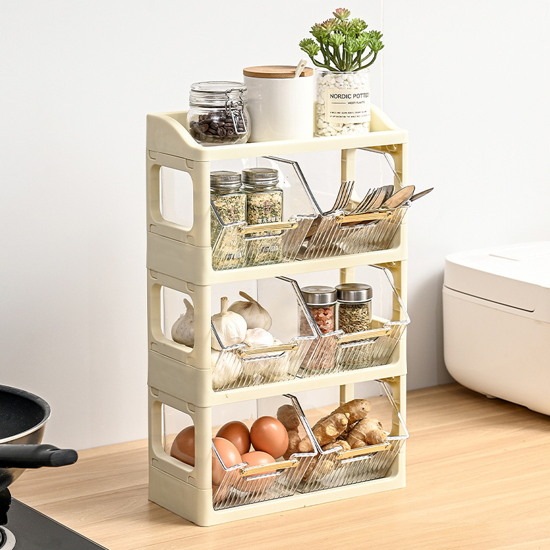 ティーバッグ収納ボックスデスクトップインスタントコーヒー砂糖バッグミルクボール収納神器お茶の間カプセルコーヒー整理棚|undefined