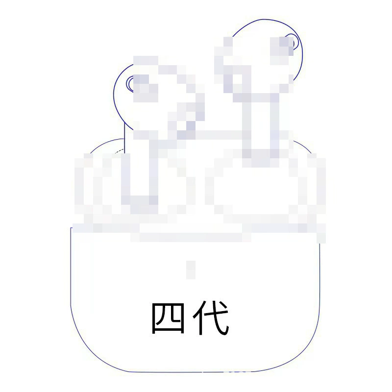 Huaqiangbei pro4 истинная беспроводная 6TWS Bluetooth наушники, второе и третье поколения, спортивные четвёртое, пятое и шестое поколения, подарки кросс-бортная фабрика