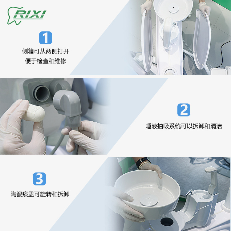 silla de tratamiento integral dental silla dental eléctrica aparato dental silla dental máquina de tratamiento integral dental mesa de tratamiento oral