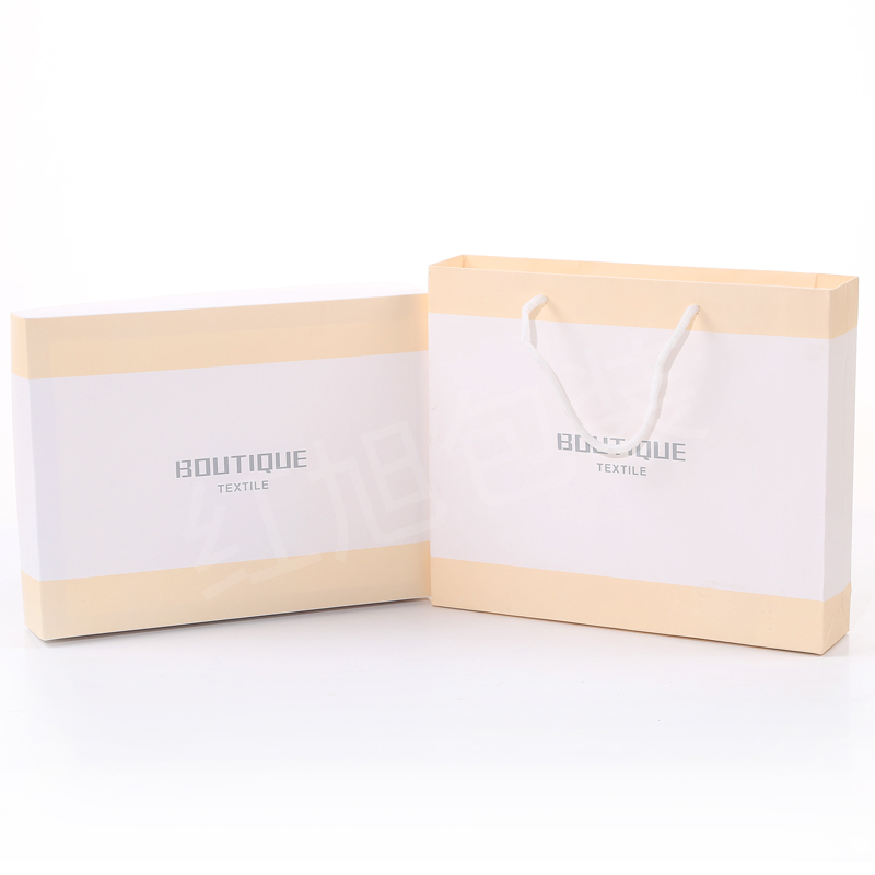 Toallas de baño de tres piezas caja de embalaje vacía caja de regalo de boda caja de regalo portátil de ventana abierta