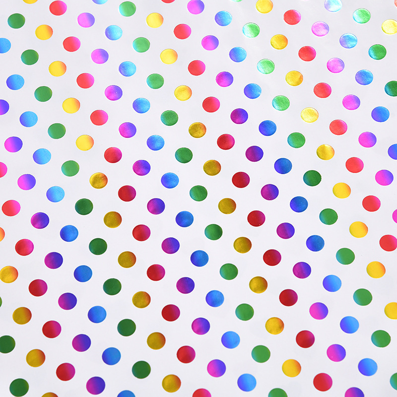 Papel de Regalo de 520 Colores con Estampado en Caliente, Papel de Envolver para Regalos Navideños, Fabricante al por Mayor, Caja de Regalo para Cumpleaños y Día de San Valentín