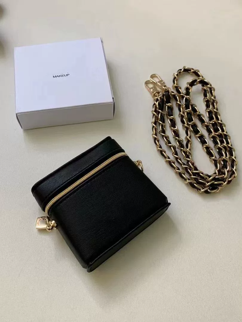 Цепочка, помада, ремешок для сумки, кошелек, набор, стиль Chanel