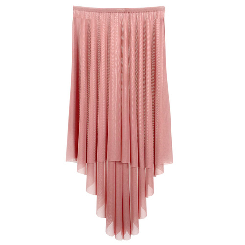 Stretch mesh large beveled ballet skirt for adult women gymnastics clothing dance practice clothing gauze skirt skirt one piece drop shipping