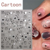 Cartoon adhesive nail stickers for nails, suitable for import, new collection