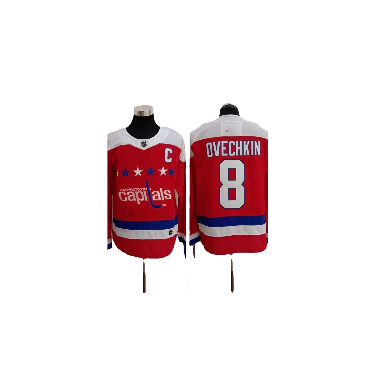 Хоккейный джерси Capitals Reverse Ovechkin Wilson Inverted 2.0 (ретро)