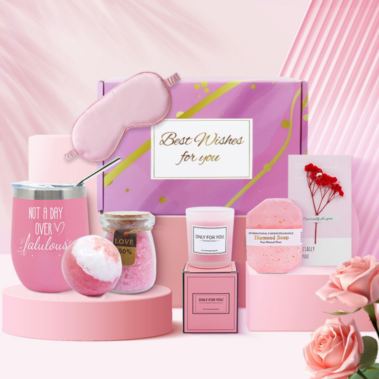 Set de regalo de lavanda para cuidado personal