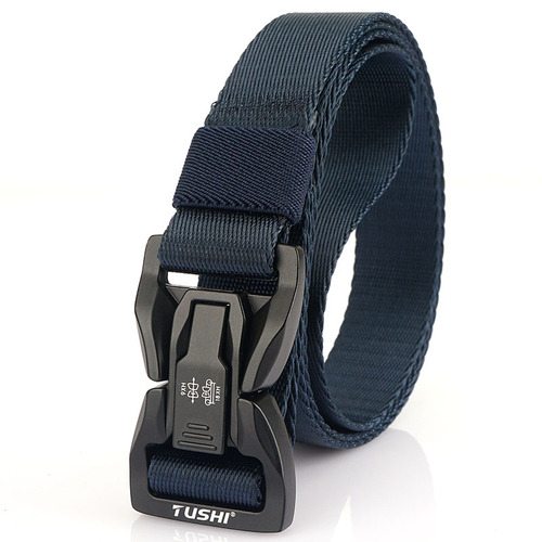  New Quick Release Buckle Workwear Training Tactical Belt Casual Unisex Belt Manufacturer Wholesale
