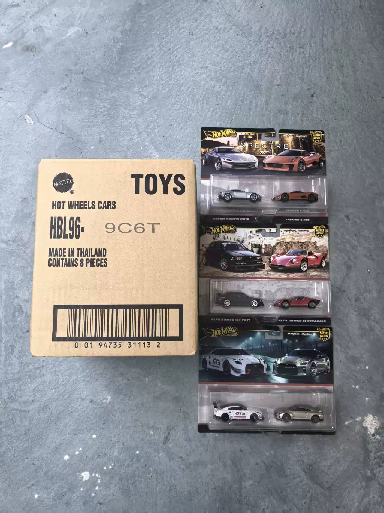 Классическая коллекционная металлическая игрушка Mattel Hot Wheels Car Culture, золотая метка, стандартная серебристая карта 4982 оффлайн оптовая продажа
