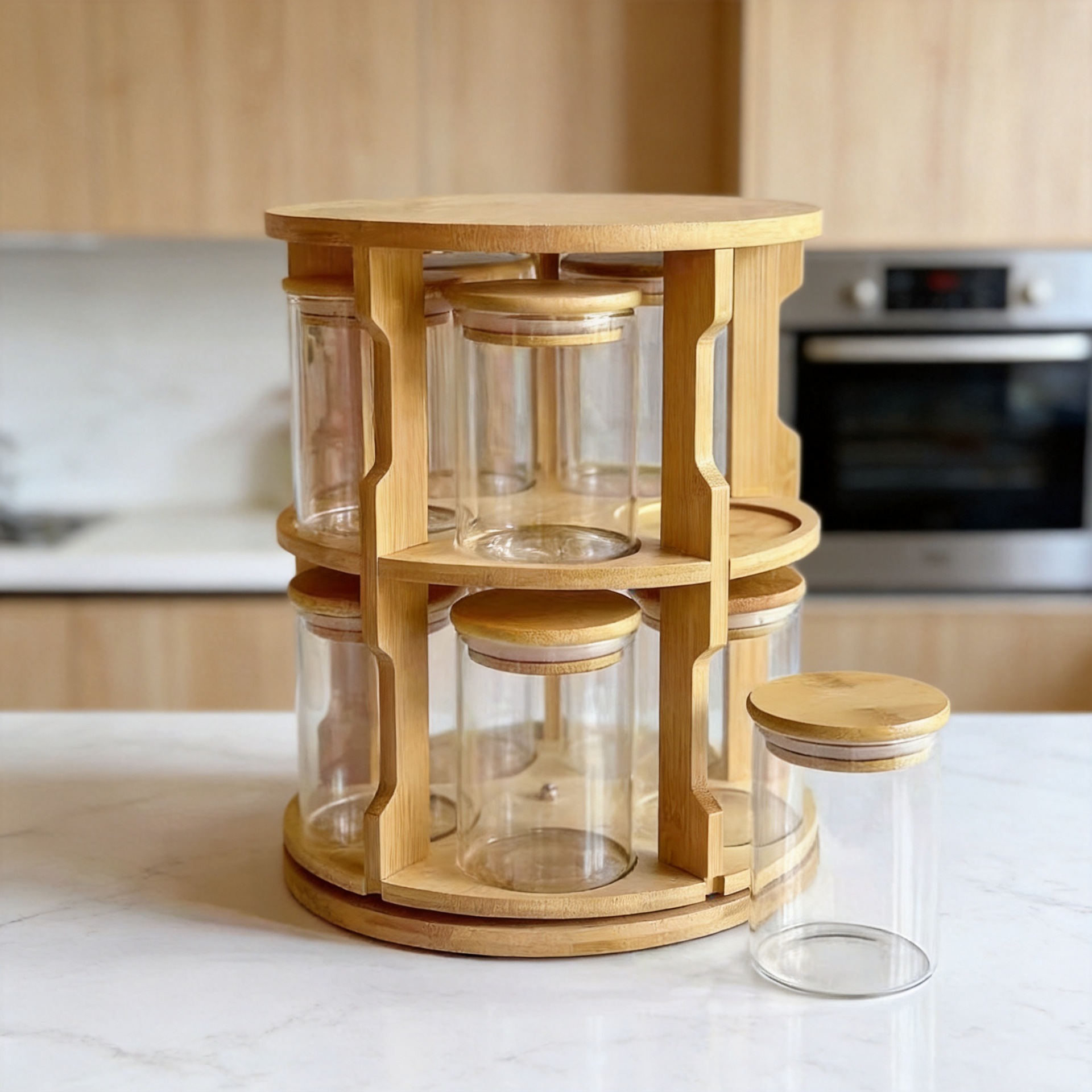 Glass storage system, tubing for home use, coffee tea, set