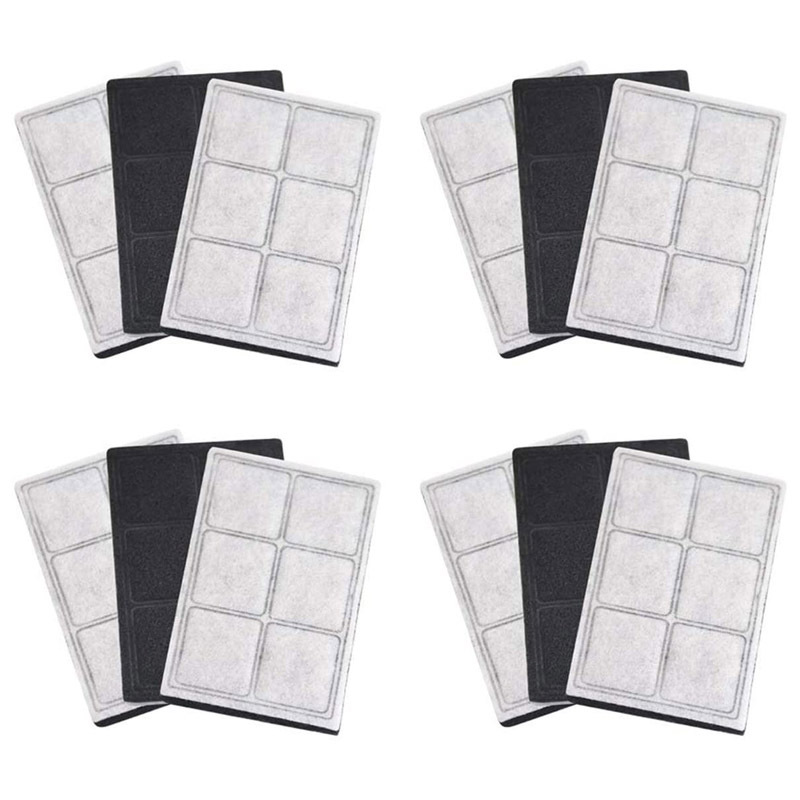 Adecuado para Drinkwel dispensador de agua para mascotas elemento de filtro Cat Shell dispensador de agua perro máquina de alimentación elemento de filtro de reemplazo