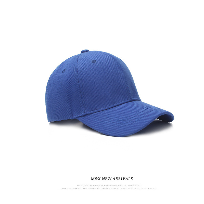 Gorra de Béisbol de Color Sólido con Logotipo Bordado, Gorra Lisa de Algodón Puro de Alta Calidad para Mujer, Gorra de Primavera y Otoño con Visera