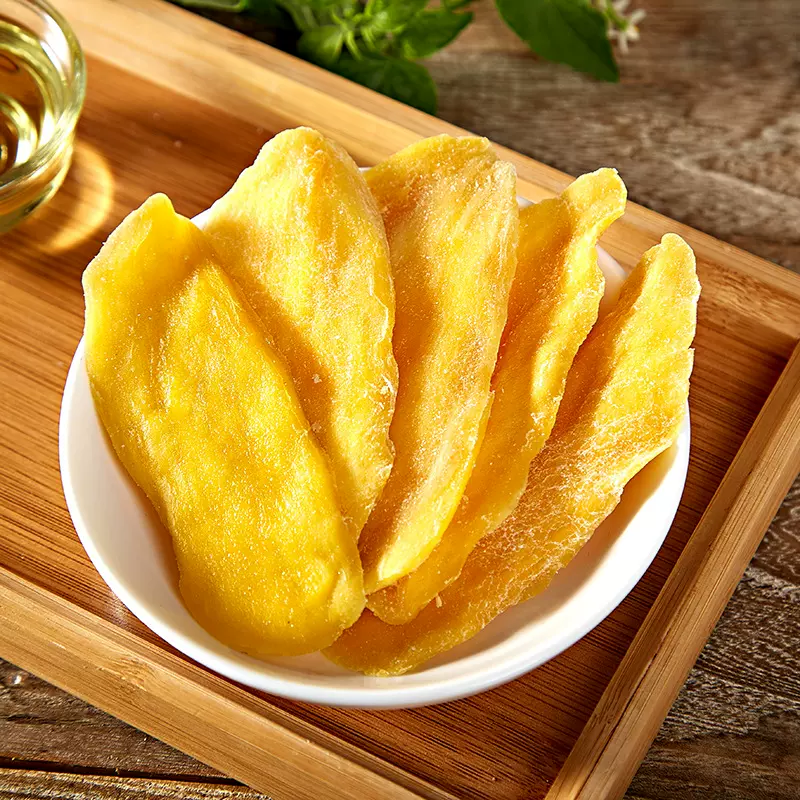 芒果干500g厚切果脯蜜饯果干水果干散装蜜饯休闲零食20斤/箱批发