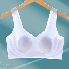 內衣女超薄款無痕兔耳朵大胸顯小胸夏天顯瘦無鋼圈透氣夏季文胸罩