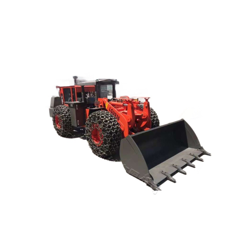 Cargador de hormigón minero pequeño equipo de carga de excavación subterránea para construcción de pavimento mini elevadora image 6